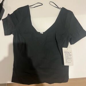 Lululemon Athletica Charcoal Top